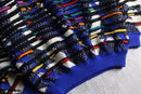 90s “COOGI” pure wool psycho color 3D knit