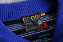 90s “COOGI” pure wool psycho color 3D knit