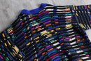 90s “COOGI” pure wool psycho color 3D knit