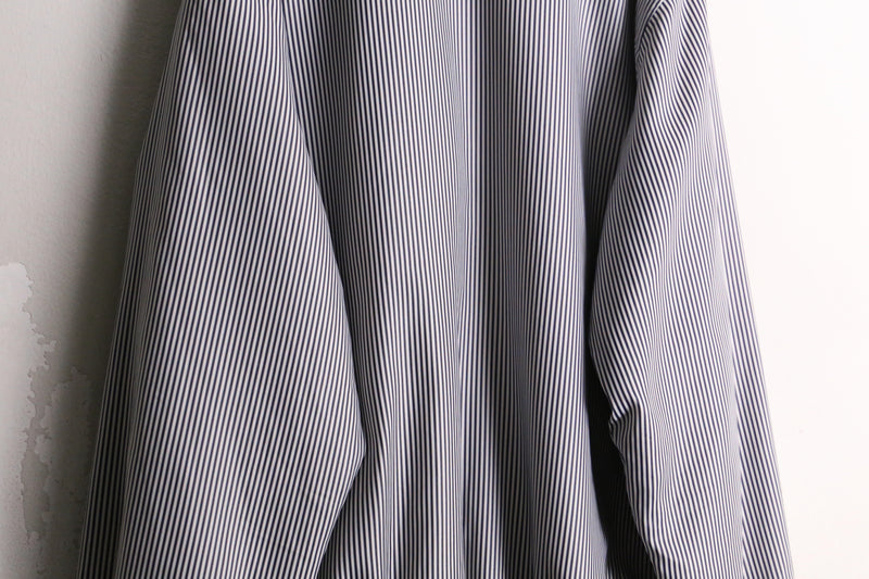 "LACOSTE" stripe pattern blouson