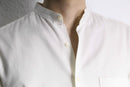 “Calvin Klein” soft cotton collarless shirt