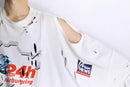"Re:make" damaged docking design Tee