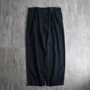 1990s NAUTICA cotton×linen 2tuck pants