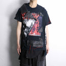 "Re:make" leather docking horror graphic Tee