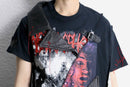 "Re:make" leather docking horror graphic Tee