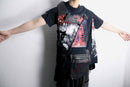 "Re:make" leather docking horror graphic Tee