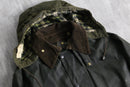90s “Barbour” BORDER olive color oiled jacket