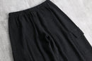 2000s NO BOUNDARIES openwork knitting cargo pants