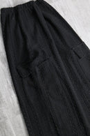 2000s NO BOUNDARIES openwork knitting cargo pants