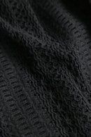 2000s NO BOUNDARIES openwork knitting cargo pants