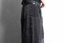 "Re:make" extra buggy black denim