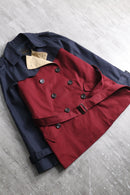 “COACH” mulchcolor short trench coat
