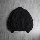 2000s DECIBEL MA-1 type technical nylon blouson