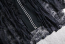 "Re:make" lace docking track jacket