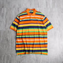 90's Polo by RL multicolor border polo