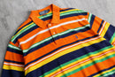 90's Polo by RL multicolor border polo