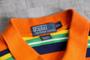 90's Polo by RL multicolor border polo