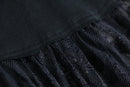 "Re:make" lace docking track jacket