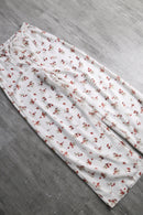 blossom pattern easy pants