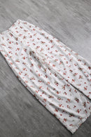 blossom pattern easy pants