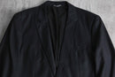 "HUGO BOSS" pin stripe black single tailored jacket