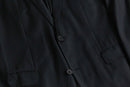 "HUGO BOSS" pin stripe black single tailored jacket