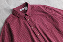 90's KING SIZE 2XL S/S check shirt