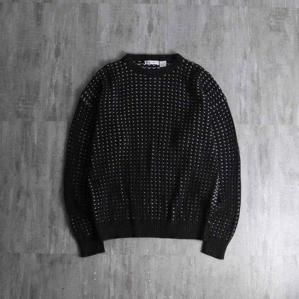 claiborne bird's eye like cotton knit