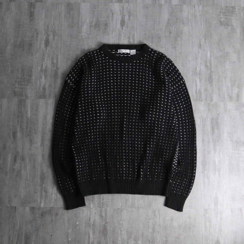 claiborne bird's eye like cotton knit