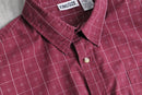 90's KING SIZE 2XL S/S check shirt