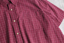 90's KING SIZE 2XL S/S check shirt