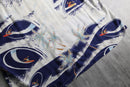 1990s KAHARA tropical sea graphic rayon shirt