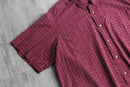 90's KING SIZE 2XL S/S check shirt