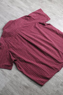 90's KING SIZE 2XL S/S check shirt