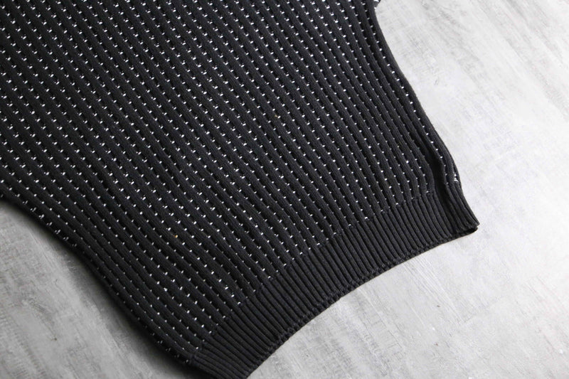 claiborne bird's eye like cotton knit