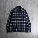 2000s BANANA REPUBLIC ombre cotton nel shirt