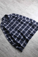 2000s BANANA REPUBLIC ombre cotton nel shirt