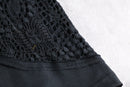 "Re:make" lace docking track jacket