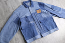 "Re:make" denim work jacket