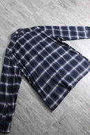 2000s BANANA REPUBLIC ombre cotton nel shirt