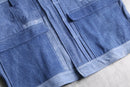 "Re:make" denim work jacket