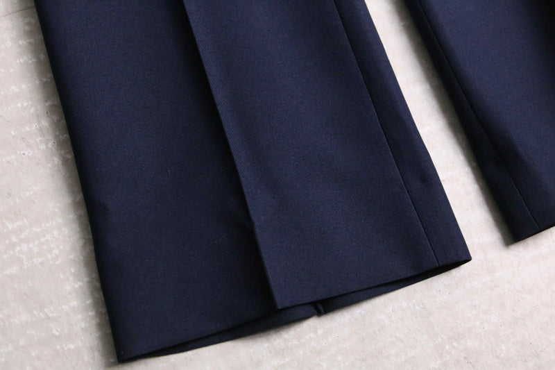 "vintage" indigo color flare pants