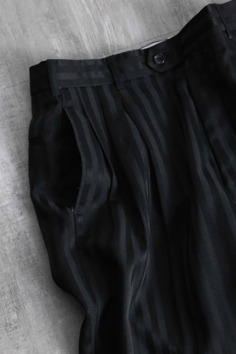 1970-90s vintage shadow stripe slacks