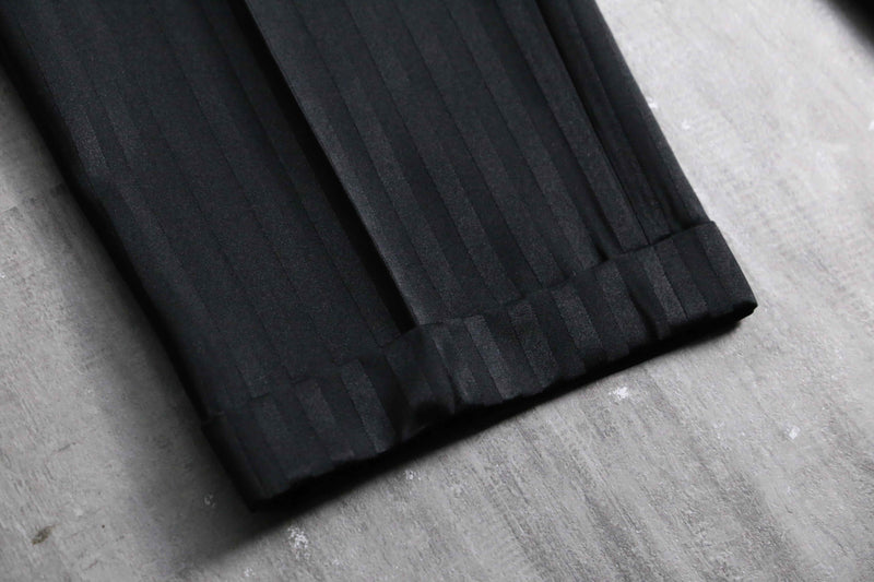 1970-90s vintage shadow stripe slacks