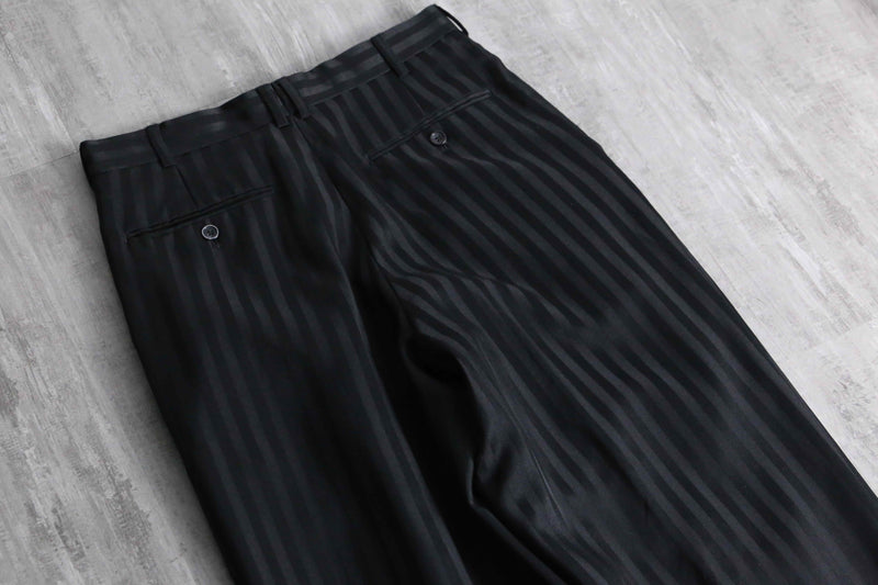 1970-90s vintage shadow stripe slacks