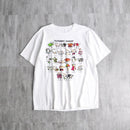 alphabet sheep design tee