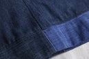 "Re:make" asymmetry denim jacket
