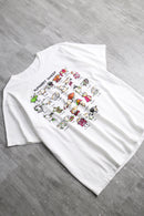 alphabet sheep design tee