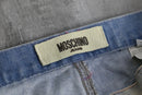 2000s MOSCHINO JEANS boots-cut flare denim pants