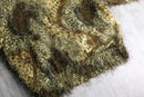 1980-90s leopard shaggy jacket